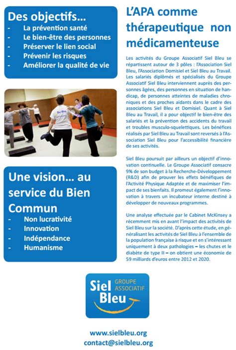 groupe associatif siel bleu montceau news linformation de
