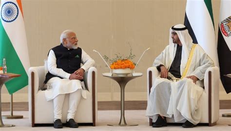 Pm Modi In Abu Dhabi India Uae Sign Bilateral Investment Treaty