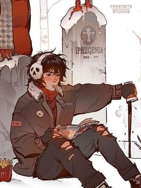 Nico Di Angelo Percy Jackson Pjo Fanart By Frostbite Studios