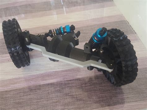 3d Printed Rc Truck V3 Driven Front Axle By Mrcrankyface Rc Trucks Trucks Radio Controlled