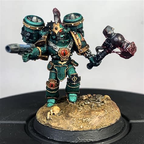 Sons Of Horus 2nd Assault Company Captain Rwarhammer30k