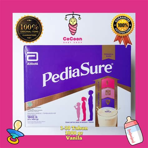 Jual Susu Bubuk Formula Anak Pediasure Triplesure Vanila 1 10 Tahun