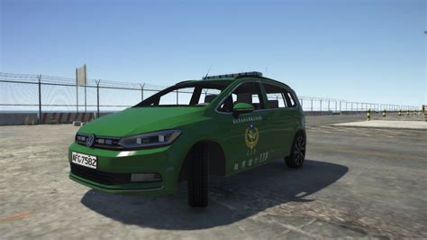 Touran Taiwan Coast Guard Police Car Vw Touran Gta Mods