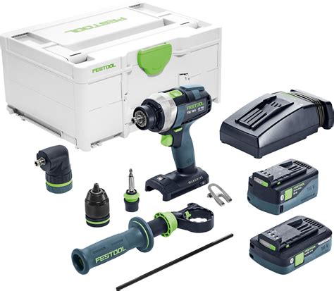 Festool Akumulatorowa Wiertarko Wkr Tarka Tdc I Set