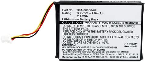 Amazon Synergy Digital Replacement Battery Works With Garmin 010