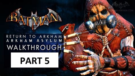 Batman Arkham Asylum PS4 Walkthrough Part 5 Hard Difficulty YouTube