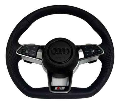 Volante Audi Base Reta Compativel Toda Linha Parcelamento Sem Juros