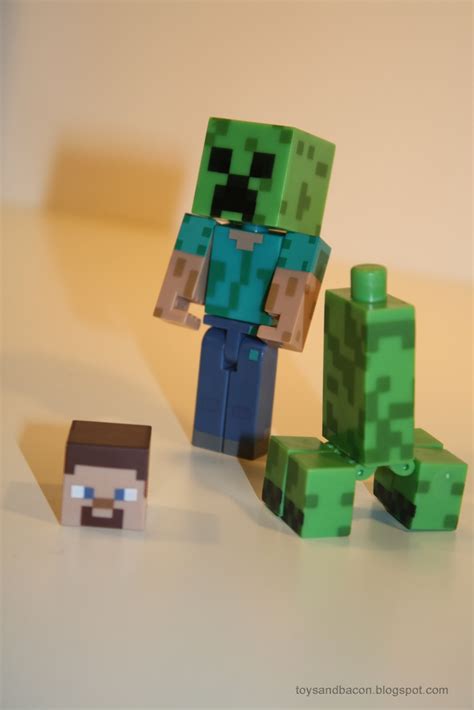 Toys and Bacon: Minecraft Action Figures - A review...?