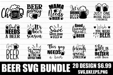 Beer Svg Bundle Buy T Shirt Designs