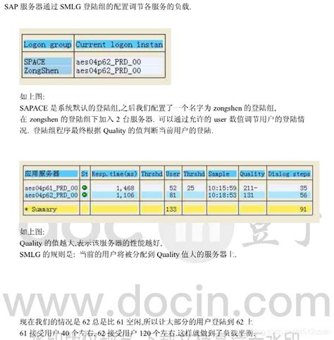 Sap服务器通过smlg 登陆组的配置调节各服务的负载sap Smlg Csdn博客