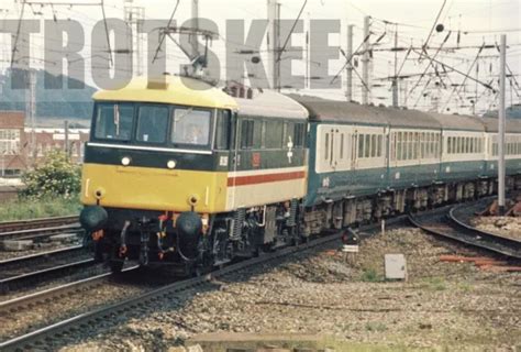 35mm Col Negative Br British Rail Electric Loco 86256 Class 86 Warrington 1985 £4 99 Picclick Uk