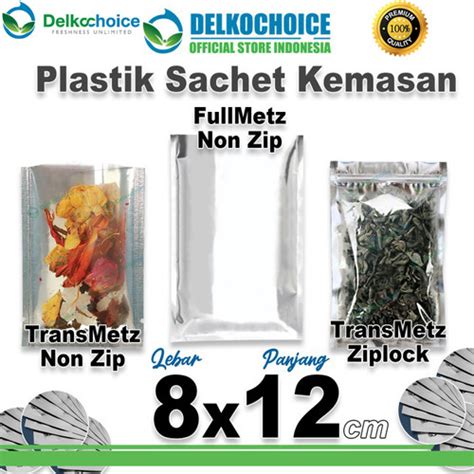 Jual Plastik Sachet Bag X Full Transmetz Clearmetz Kemasan Saset