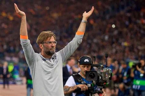 Watch Jurgen Klopps Brilliant Celebration With Fans After Liverpool Reach Champions League