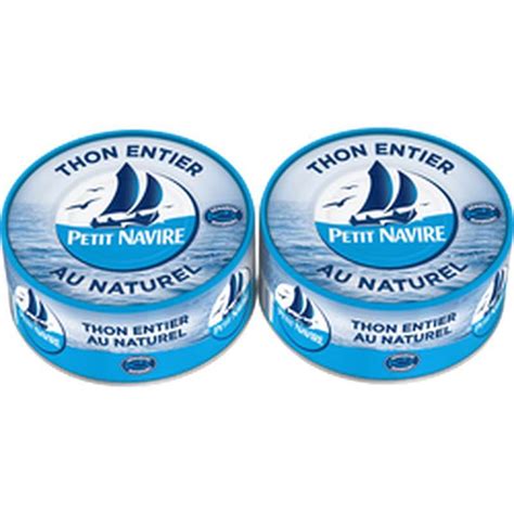 Thon Au Naturel Petit Navire 2x112 G La Belle Vie Courses En