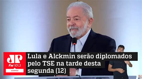 Lula e Alckmin serão diplomados pelo TSE na tarde desta segunda 12