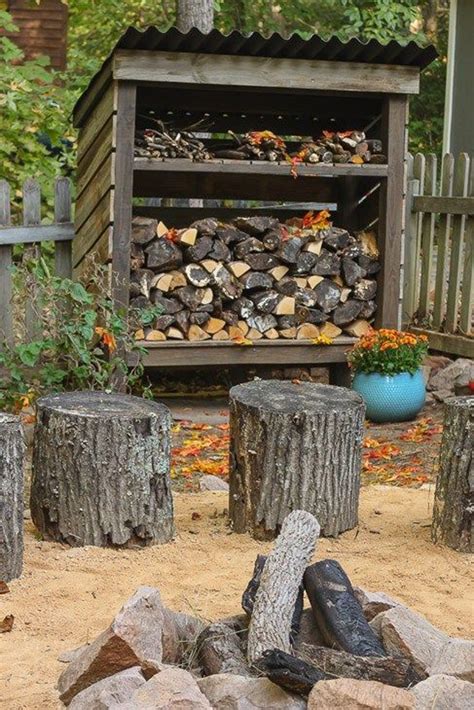 37 Brilliant DIY Outdoor Firewood Storage Ideas OBSiGeN