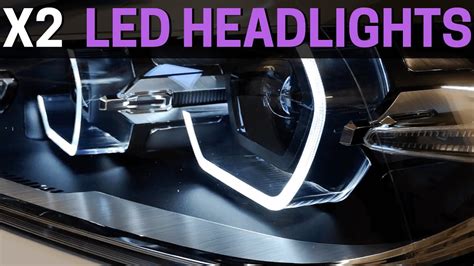 Bmw X F Led Headlights Exterior Review Youtube