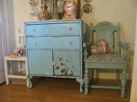 Shabby Chic Blue and Green - Panda's House