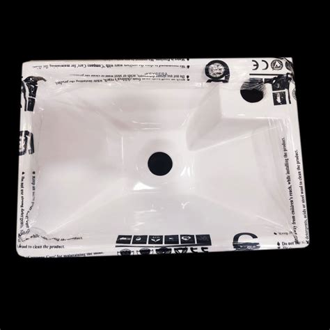 Rectangle Ceramic Wash Basin White Wall Mounted At Rs 1200 In Hyderabad