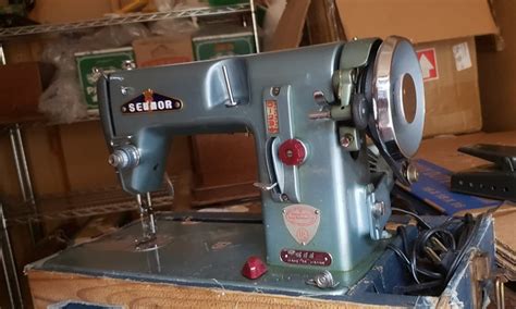 Restored Sewmor Vintage Sewing Machine Made In Japan With Free