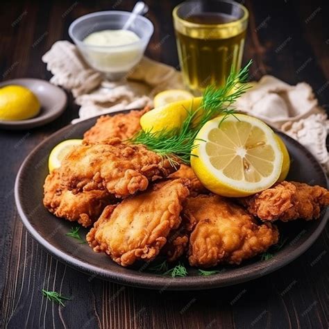 Premium Ai Image Fried Chicken Wings In Batter