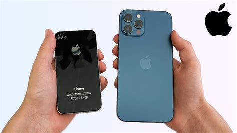 IPhone 4 Et IPhone 12 Pro Max Deux IPhones Qui Se Ressemblent