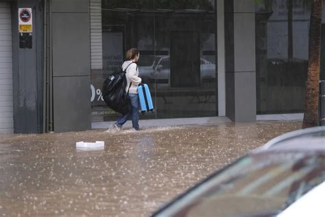 En imágenes los efectos de una nueva DANA en Málaga