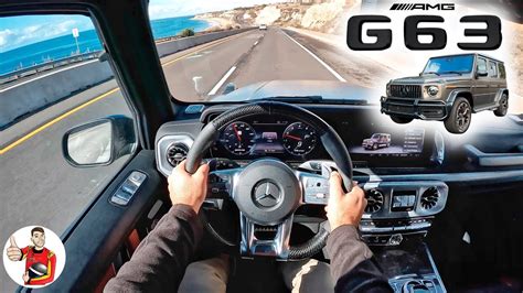 The 2022 Mercedes AMG G63 Is A 577 HP Intimidation Tactic POV Drive