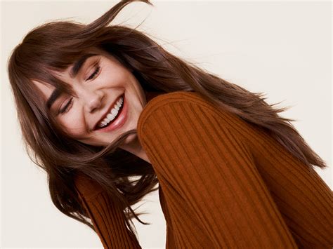 Lily Collins Eyebrows Before And After