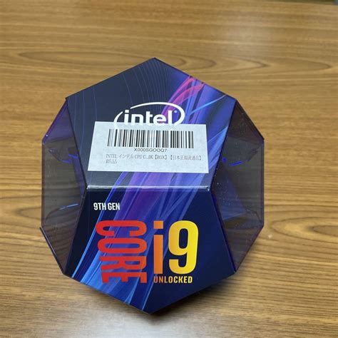 Intel Core I9 9900k Box メルカリ