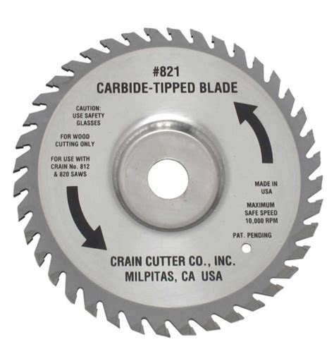 Crain 821 Carbide Tipped Blade Shagtools