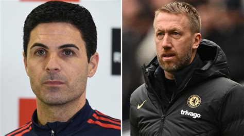 Arsenal Boss Mikel Arteta Tells Graham Potter Not To Let Pressure Of