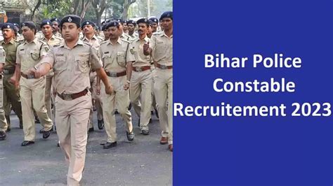 CSBC Bihar Police Constable 2023 Notification Online Registration