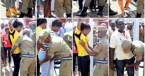 Hotgist Dafuq See How Security Searched Female Fans At A