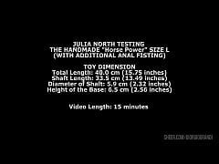 Julia North Testing The Handmade Power Size L With Additional Anal Fisting Twt Xxx Mobile