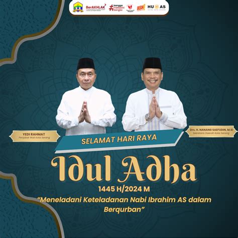 Humas Pemerintah Kota Serang Mengucapkan Selamat Hari Raya Idul Adha