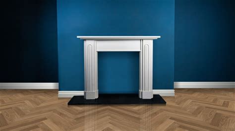 Curved Edwardian Fireplace Ivory Limestone Buckley Fireplaces