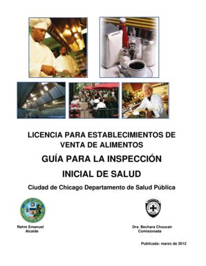 Completable En línea cityofchicago GU A PARA LA INSPECCI N INICIAL DE