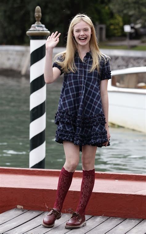 TeenCelebBuzz: Elle Fanning: Venice Vixen