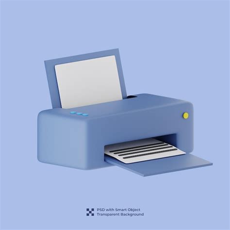 Premium Psd D Render Printer