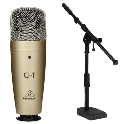 Behringer C Large Diaphragm Condenser Microphone Bundle Reverb