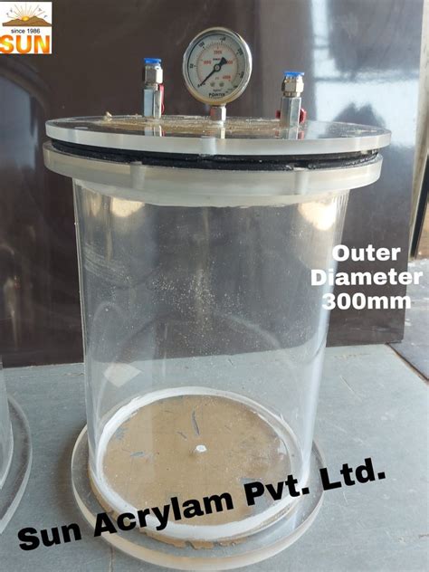 Resin Degasing Acrylic Vacuum Chamber At Rs 10000 Vacuum Chambers In