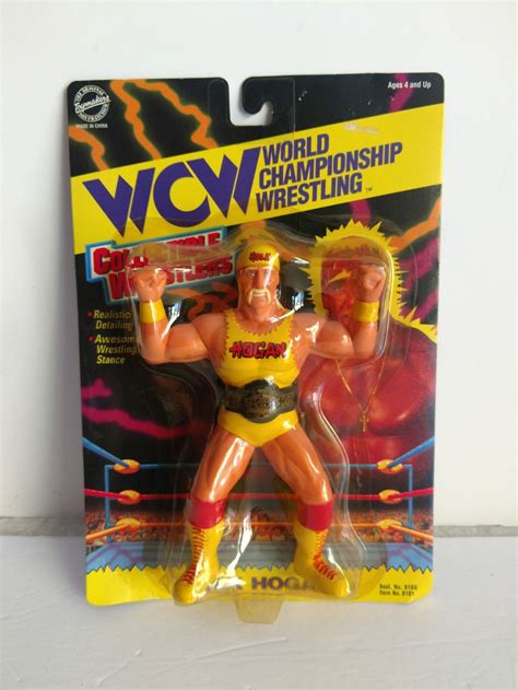 Hulk Hogan Sting Tag Team Wrestlers NEW MOSC 1994 WCW Original