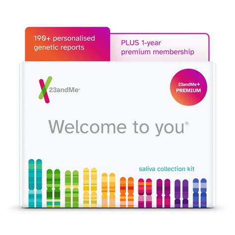 Andme Premium Membership Bundle Dna Kit With Personal Genetic