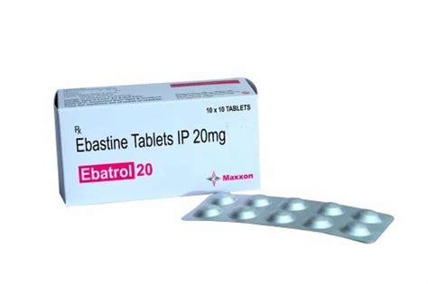 Ebastine Tablets Ip 20mg, For Hospital at Rs 1000/box in Nalagarh | ID ...