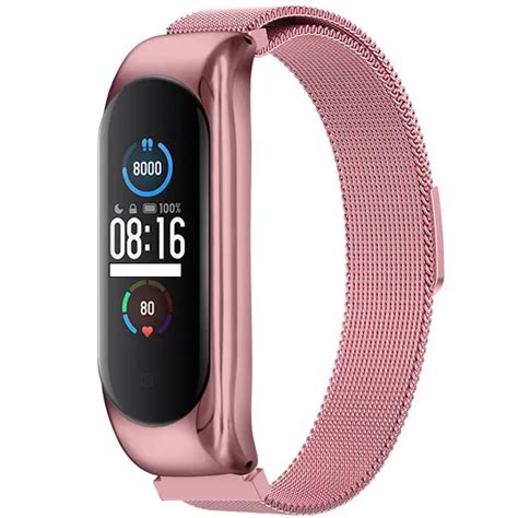 Xiaomi Mi Milanaise Armband Rosa Rot