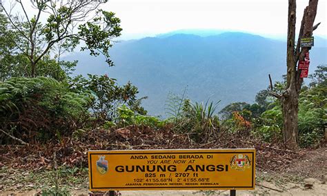 6 Pendaki Dikhuatiri Sesat Di Gunung Angsi