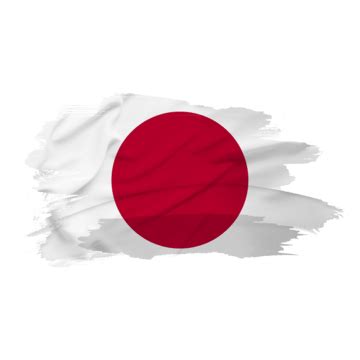 Japan Brush Stroke Flag Japan Brush Flag Japan Flag Transparent