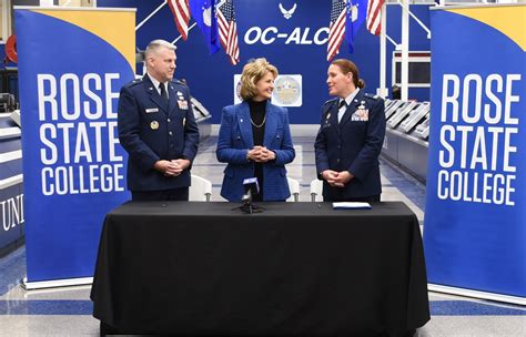 Tinker Air Force Base Celebrates Educational Partnership With Rose