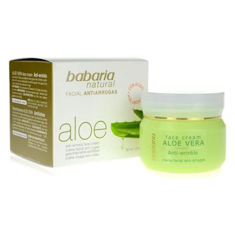 BABARIA ALOE VERA crème visage à l aloe vera notino fr